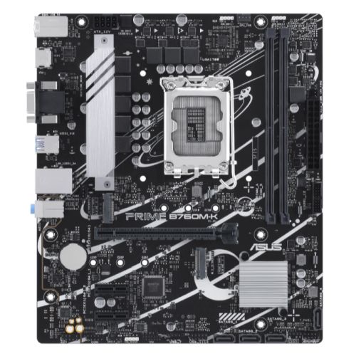 ASUS PRIME B760M-K Micro ATX Motherboard - LGA 1700, DDR5, PCIe 4.0 ASUS PRIME B760M-K Micro ATX Motherboard - LGA 1700, DDR5, PCIe 4.0
